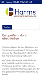 Mobile Screenshot of makler-harms.de